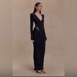 Louanne long sleeve maxi dress MESHKI